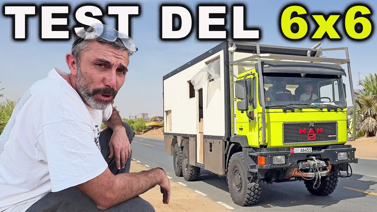 DUBAI: testiamo il prossimo camion? Modifiche al camper 👉 Giro del mondo in camper