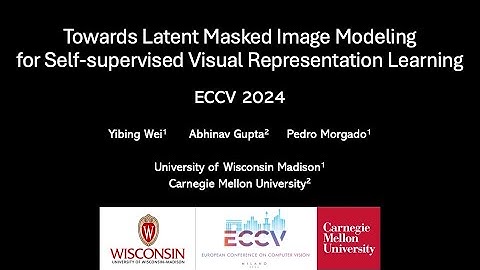 (ECCV 2024) Towards Latent Masked Image Modeling