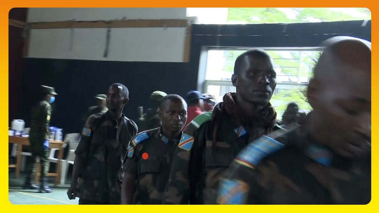 DRC : ABASIRIKARE BA FARDC NA WAZARENDO 112 BAHUNGIYE MU RWANDA - YouTube
