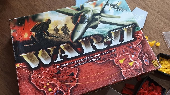Jogo de Tabuleiro - War 2 - com Batalhas Aéreas - Grow