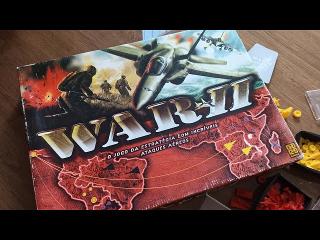 Jogo de Tabuleiro War 2 Estratégia com Batalhas Aéreas 01780