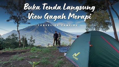 NGGAK NYANGKA! Camping di Kaki Gunung Merbabu SEINDAH INI 😱 | View Merapi Langsung dari Tenda!