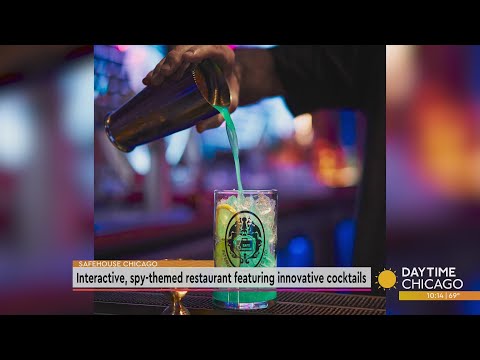 Interactive, Spy-Themed Restaurant Featuring Innovative Cocktails