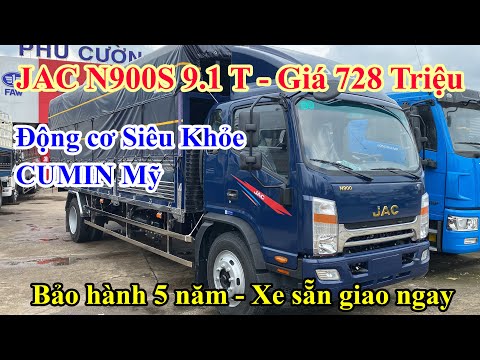 Video Jac N900S 9T1 Thùng 7M Động Cơ Cumin Mỹ - Mẫu Mới Nhất... - youtube