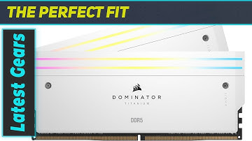 Unleash Ultimate Performance with CORSAIR Dominator Titanium RGB DDR5 RAM!