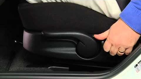 2011 - 2010 Mazda 3 Manual Front Seats Tutorial