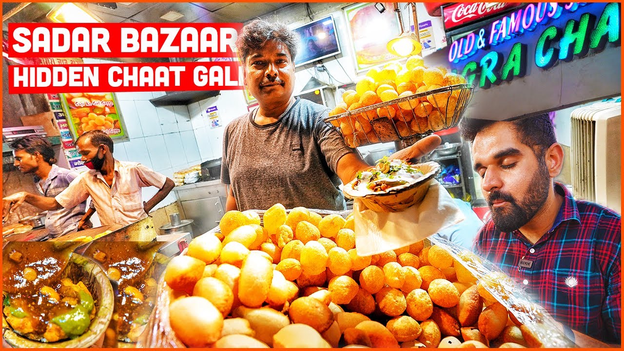 Indian Street Food | Pani Puri, Aloo Tikki, Dahi Bhalla Chaat, Aloo Chaat @ Agra Chaat House | Harry Uppal