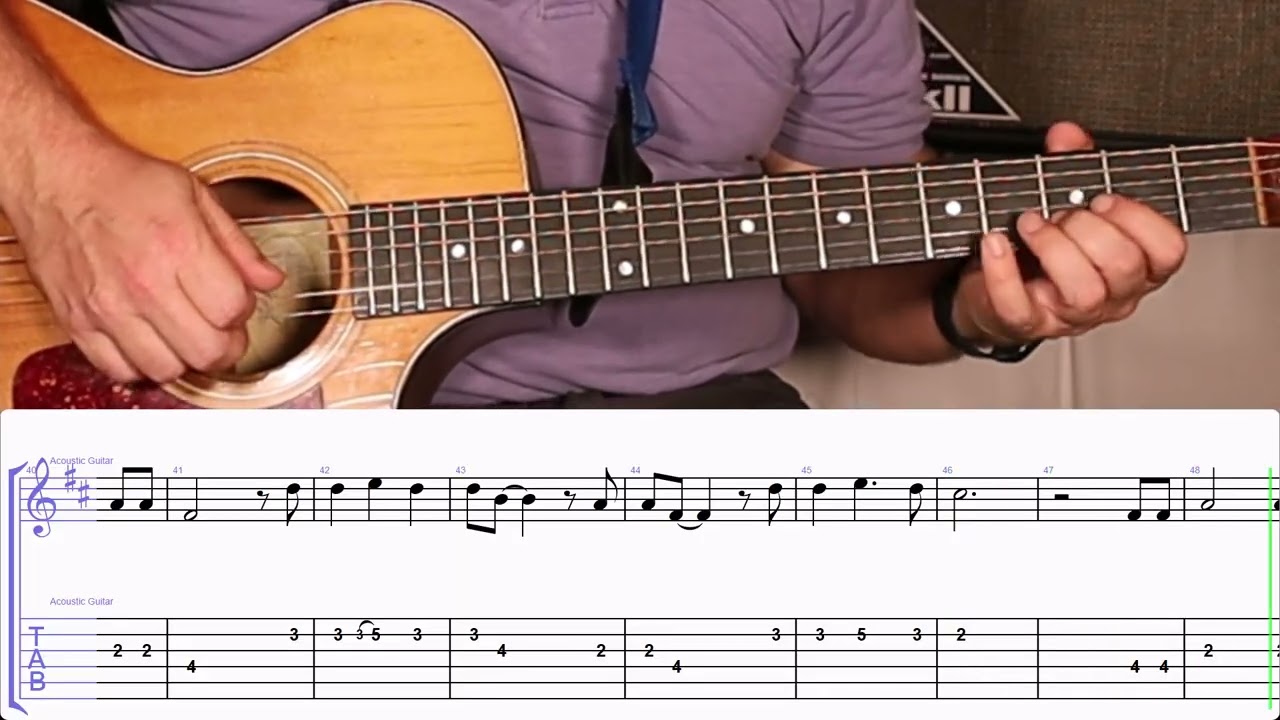 Sin City by Gram Parsons and Emmylou Harris (Melody Guitar TAB)