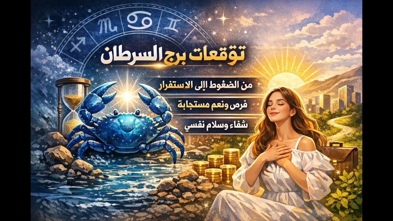 رسالة روحانية لبرج السرطان ما بعد الصبر فرج… رسائل كونية قوية إلى نهاية الشهر