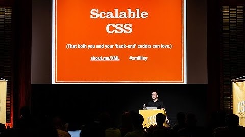 Christian Lilley: Build Scalable, Automated CSS - CSSConf.Asia 2014