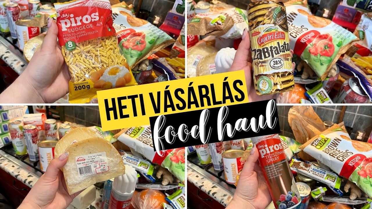 Ezt vettem a héten FOOD HAUL Príma 🛒🍅🥐