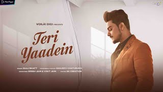 TERI YAADEIN: Saaj Bhatt | Sanjeev Chaturvedi | New Hindi Song 2023 | Sad Song | FanTiger Music NFTs