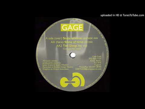 Gage — Gage The drop (Raw mix)