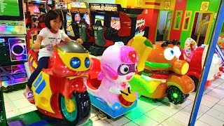 Naila Naik Odong-odong Motor Lucu Dan Odong-odong karakter SERU | SUPER GAME