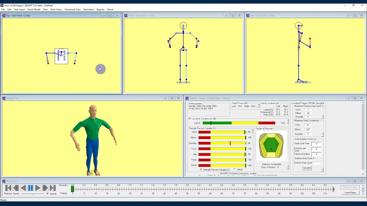 3DSSPP Tutorial 7 | Entering Preset Postures - YouTube