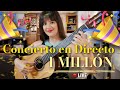 Concierto en DIRECTO y charla con ustedes por el MILLÓN en YouTube