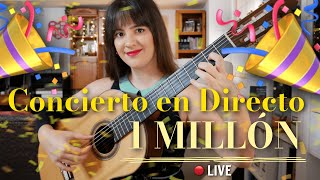 Concierto en DIRECTO y charla con ustedes por el MILLÓN en YouTube