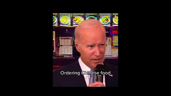 Joe Biden ordering Chinese food 🍚🍲
