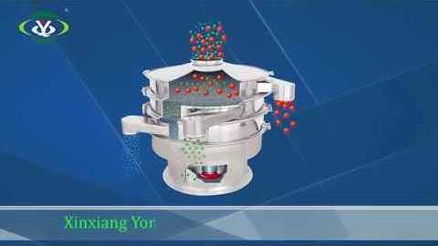 screw conveyor feeding vibrating sieve classification