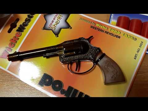 Пистолет игрушечный на бумажных пистонах 0424s Sohni-wicke