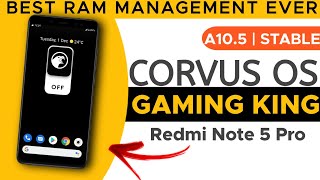 Real PUBG Gaming Rom - Corvus OS A10.5 Stable  - Redmi Note 5 Pro | Unbeatable 🤯🤯🤯 screenshot 3