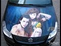 Airbrush Car Painting By Dongbai