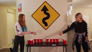 Fear pong 1 sara vs roommate