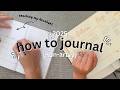 how to bullet journal &amp; achieve your goals!