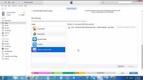 How to Transfer Videos From Computer to iPhone Camera Roll
