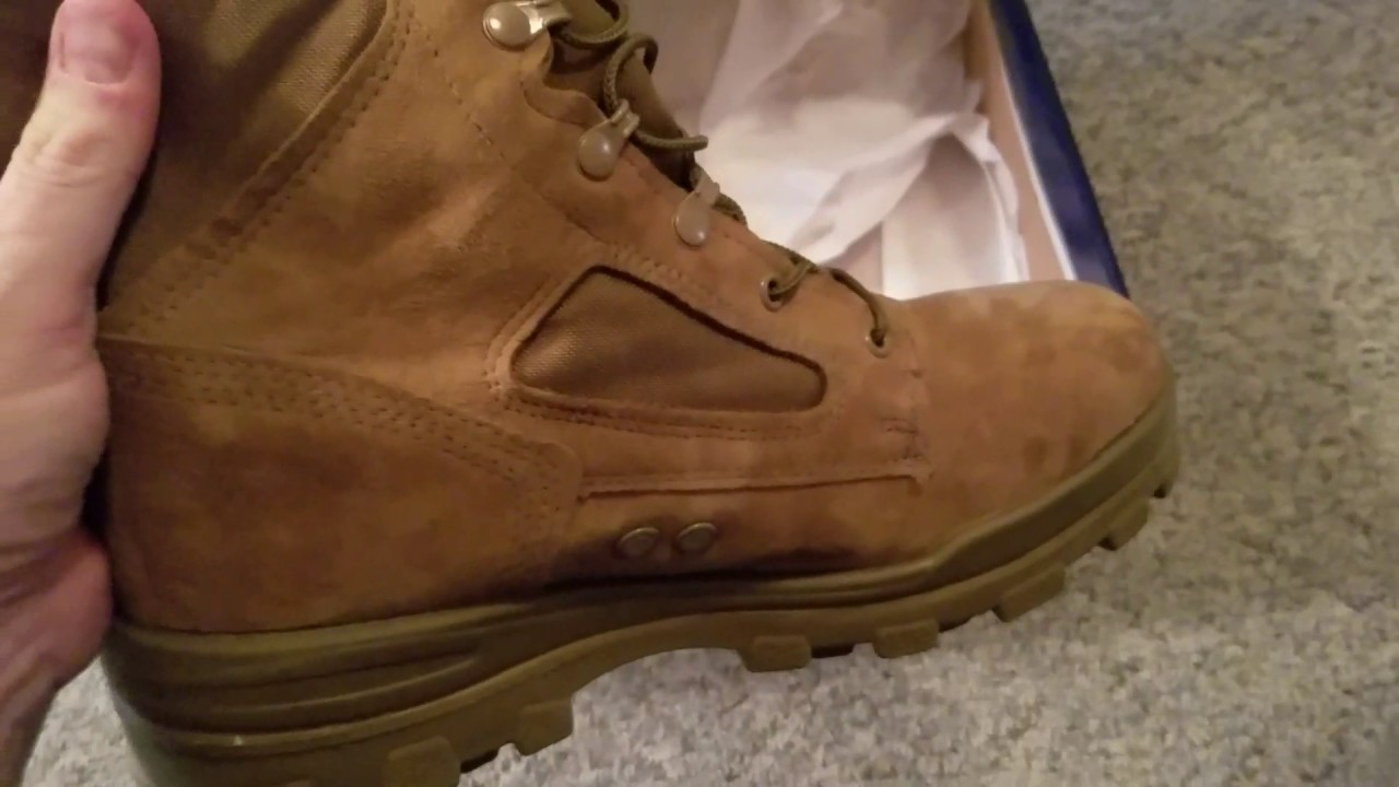 Bates USMC Steel Toe Durashock Boots 