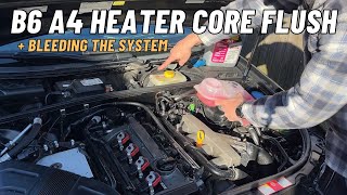 Bleeding the cooling system in my 2004 A4 1.8T