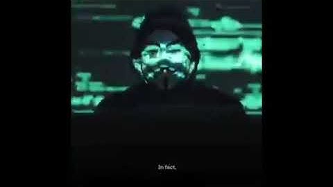 Anonymous video message clip for Elon Musk!!