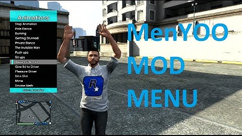 GTA V MenYoo  MOD MENU 1.26/TU26 +DOWNLOAD