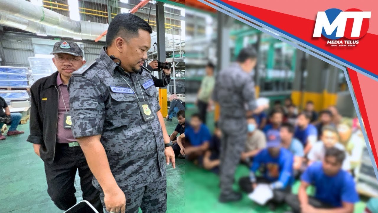 Sanggup terjun longkang besar elak dicekup, 41 PATI ditahan kerja tak ikut permit