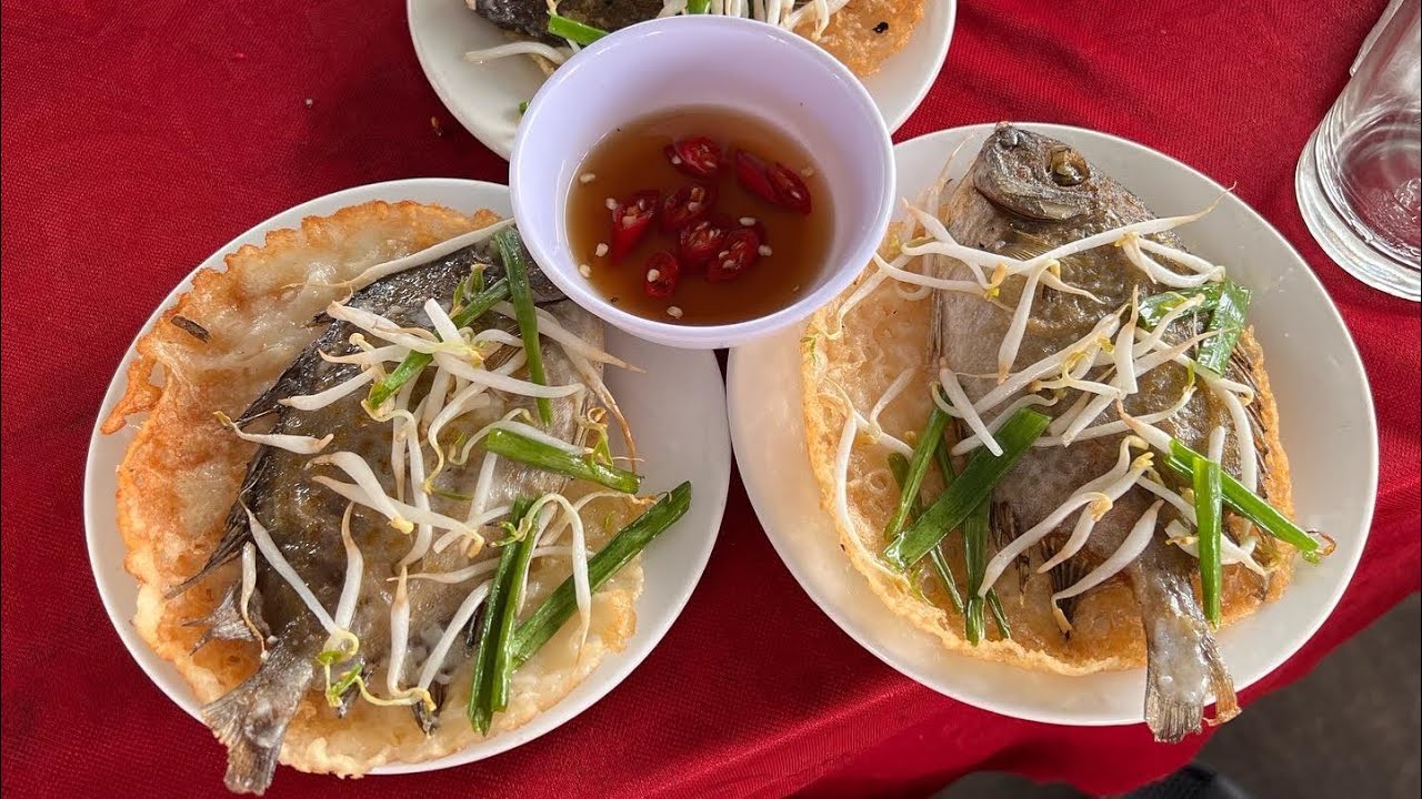 Dragonfly Lagoon (Đầm Chuồn) - Banh Xeo Ca Dia, Live Salt & Pepper Shrimp, Fish Hotpot (Ca Mu) n Hue