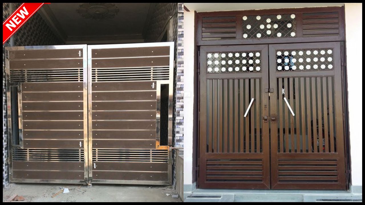 Main Gate Design ideas | New gate For Home | Compound Wall Main ...