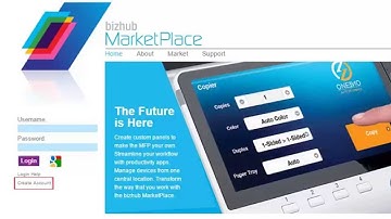 Konica Minolta bizhub Marketplace Chameleon MFP Panel Customization Tool