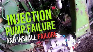 JOHN DEERE 4020 INJECTION PUMP FAILURE AND INSTALL + REPOWER UPDATES