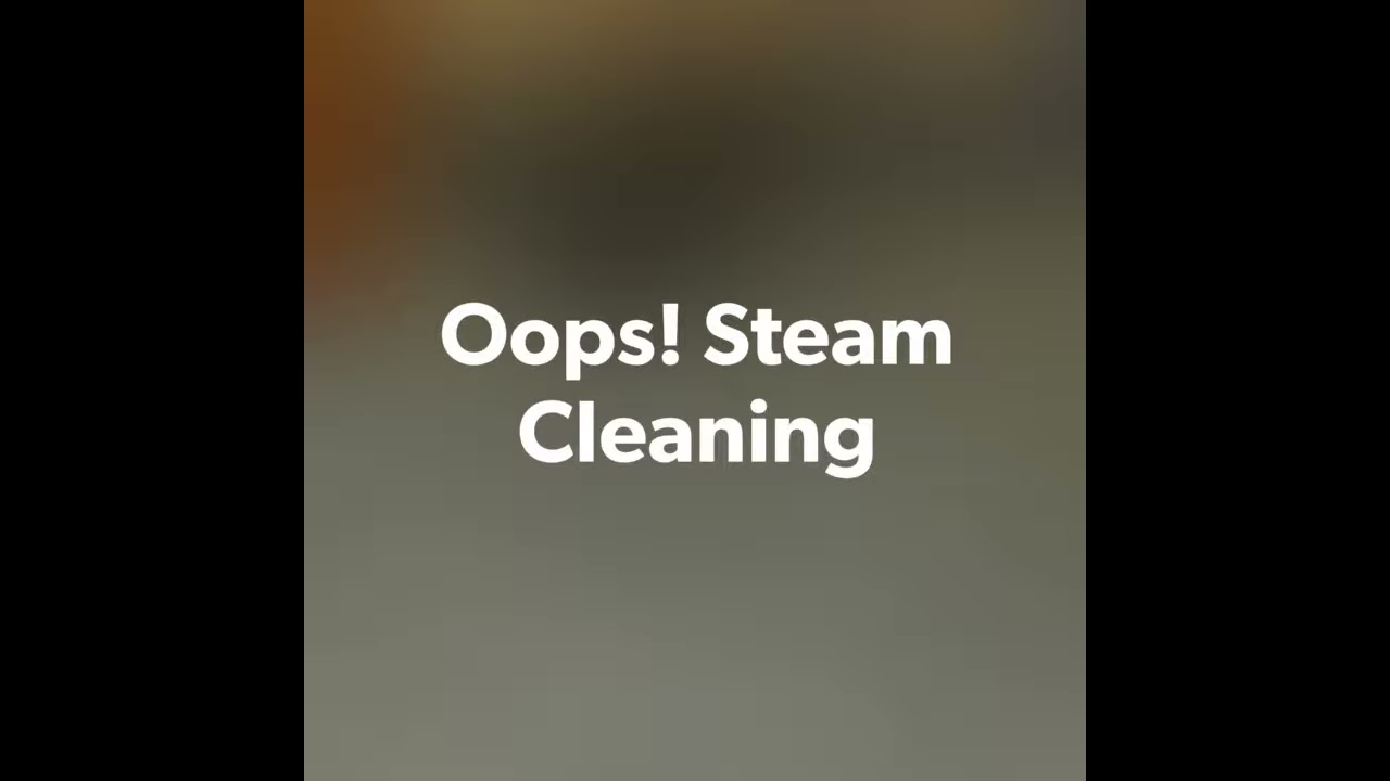 Oops Steam Cleaning Commercial Carpet Cleaning YouTube