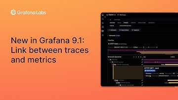 New in Grafana 9.1: Link between traces and metrics