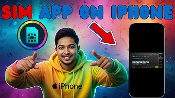 How To Use SIM Application on iPhone | Access SIM Card Features (2025)