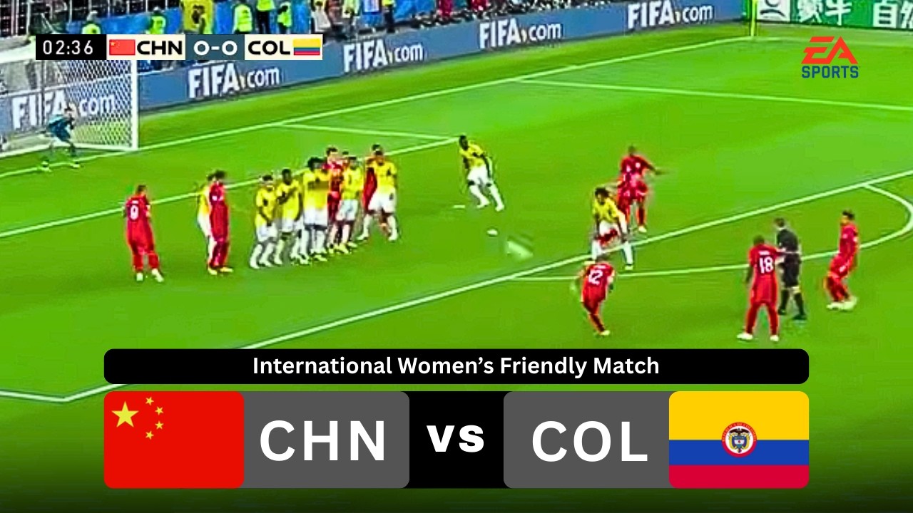 February 22, 2026 | CHINA vs COLOMBIA | International Women's Friendly Football | FIFA23 Gameplay