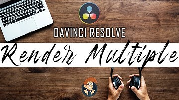 Rendering Multiple Projects - Davinci Resolve 15 - 5 Minute Friday #2