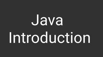 Day 1 - Introduction to Java