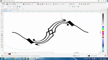 Corel Draw Tips & Tricks Make your own Squiggles part 6C