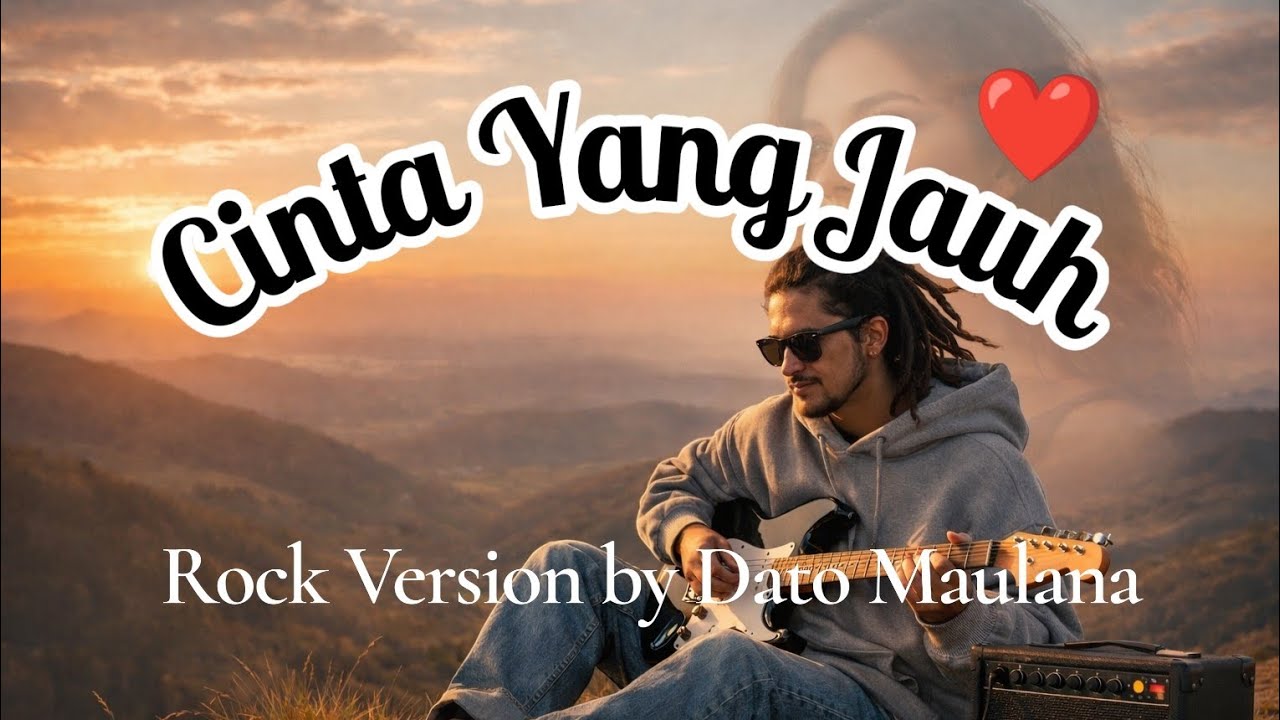 Cinta Yang Jauh (Lirik)_Rock Version by Dato Maulana