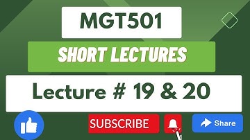 MGT501 Short Lectures 19,20 |HRM Short Lectures | Employment Test | Job Interviews | Socialization