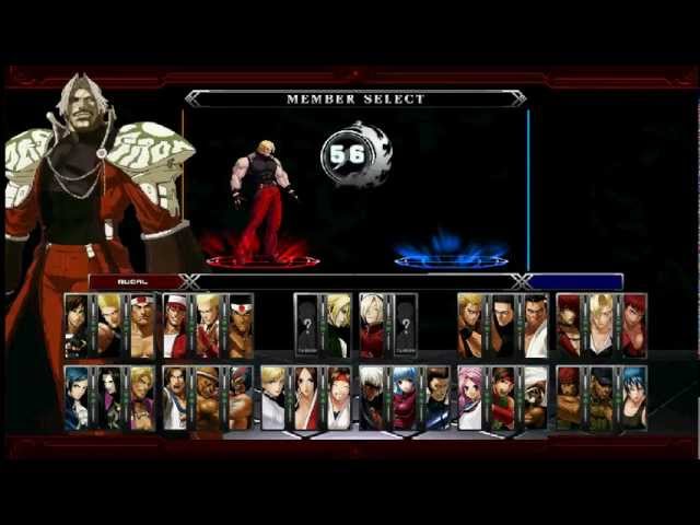 The King of Fighters XIII Unlock Characters [HD 60fps] 