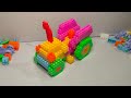 Satisfying DIY Blocks Tractor/ ASMR / Building Blocks/ Blocks Game/ Building Blocks fun.