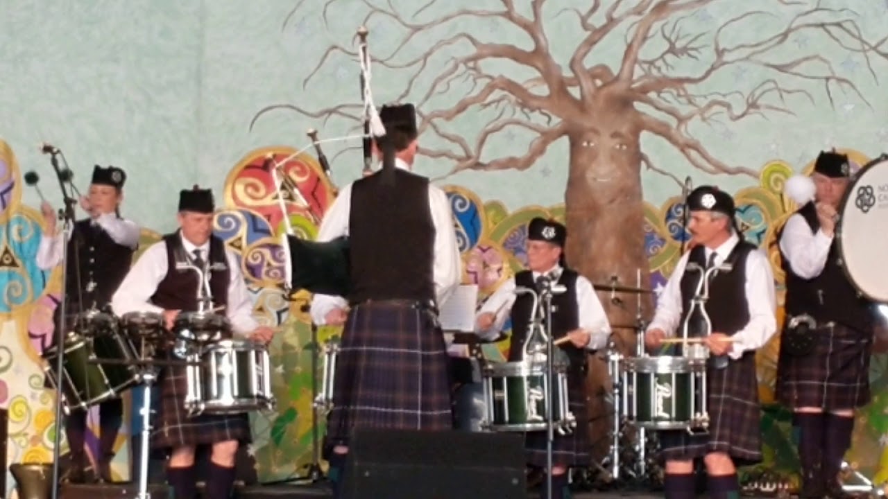 The North Texas Caledonian Pipes and Drums Irish Fest 3/3/18 YouTube